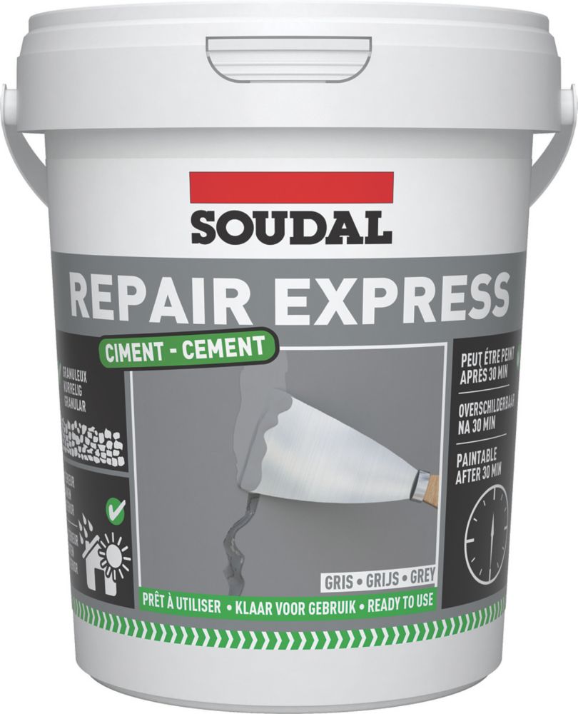 Soudal Repair Express Cement & Concrete Grey 900ml
