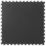 Ecotile E500/7 Interlocking Floor Tiles Black 7mm 4 Pack