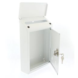 Burg-Wachter Avon Post Box White Powder-Coated