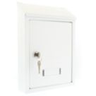 Burg-Wachter Avon Post Box White Powder-Coated