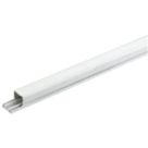 Deta TTE uPVC White Mini Trunking 16mm x 16mm x 2m