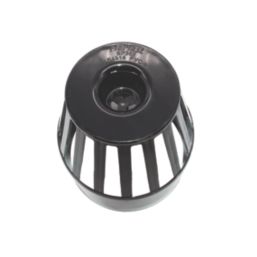 FloPlast  Vent Terminal Black 110mm