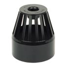 FloPlast  Vent Terminal Black 110mm