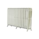 Arroll 760mm x 1234mm 7370BTU Cream Cast Iron 3 Column Radiator