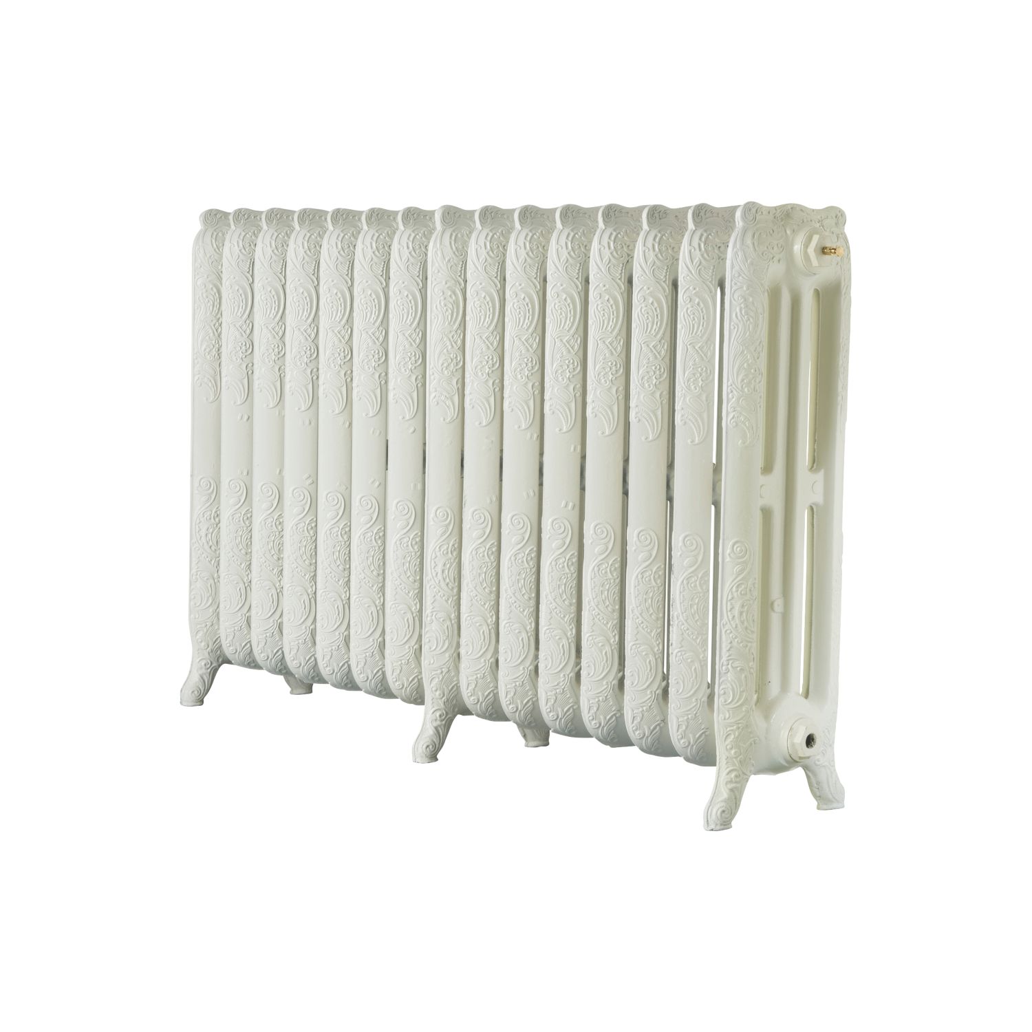 Arroll 760mm x 1234mm 7370BTU Cream Cast Iron 3 Column Radiator (3325P)