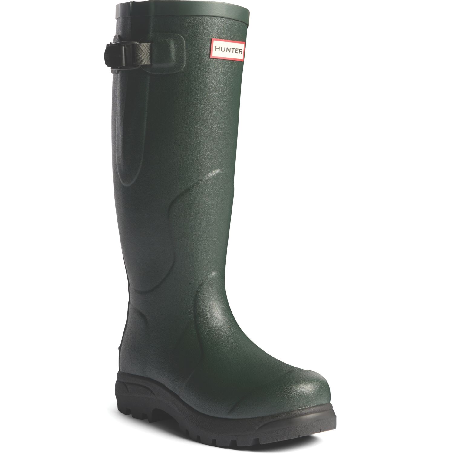 Hunter Balmoral MK II Boot Size 7 Womens Olive Non Safety Wellies (332AK)