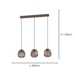 Eglo Espinal Pendant Light Bronze