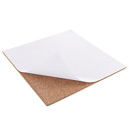 SuperFOIL Insulation  Self-Adhesive Cork Tiles 300mm x 300mm 9 Pieces