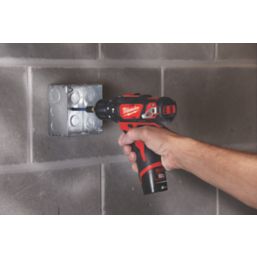 Milwaukee C12RAD-0 12V Li-Ion RedLithium Cordless Right-Angled Drill - Bare  - Screwfix