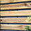 Forest  Softwood Rectangular Slatted Trellis 29.6' x 6' 10 Pack