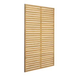 Forest  Softwood Rectangular Slatted Trellis 3' x 6' 10 Pack