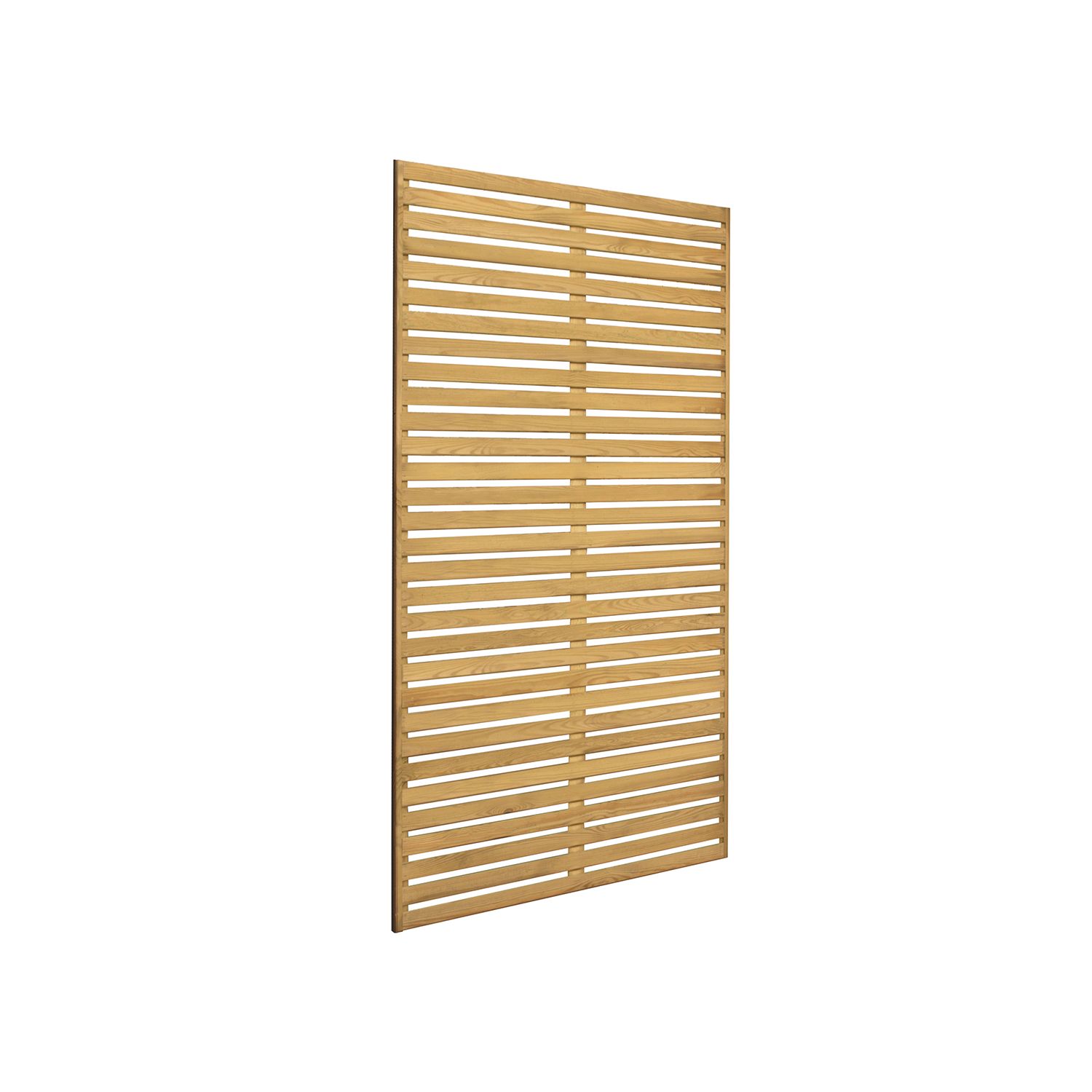 Forest Softwood Rectangular Slatted Trellis 3' x 6' 10 Pack (332JN)