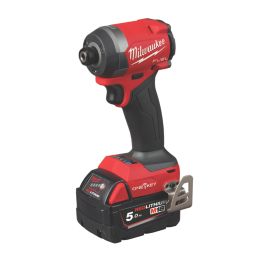 Milwaukee M18ONEID3-502X FUEL 18V 2 x 5.0Ah Li-Ion RedLithium Brushless Cordless Impact Driver