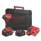 Milwaukee M18ONEID3-502X FUEL 18V 2 x 5.0Ah Li-Ion RedLithium Brushless Cordless Impact Driver