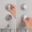 Mira Decor Warm Silver 9.5kW  Manual Electric Shower