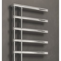Reina 998mm x 500mm 1078BTU Chrome Flat Designer Towel Radiator