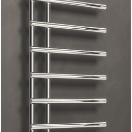 Reina 998mm x 500mm 1078BTU Chrome Flat Designer Towel Radiator