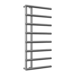 Reina 998mm x 500mm 1078BTU Chrome Flat Designer Towel Radiator