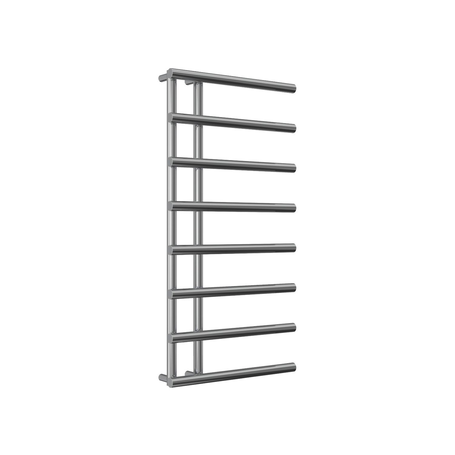 Reina 998mm x 500mm 1078BTU Chrome Flat Designer Towel Radiator (332LH)