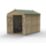 Forest Beckwood 6' x 9' 6" (Nominal) Apex Shiplap Timber Shed with Base