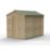 Forest Beckwood 6' x 9' 6" (Nominal) Apex Shiplap Timber Shed with Base