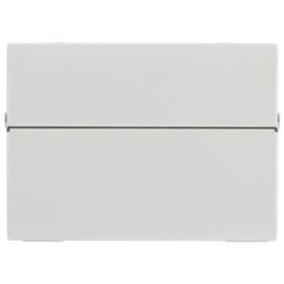 British General Fortress 12-Module 8-Way Populated  Main Switch Consumer Unit