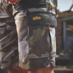 Site Harrier Shorts Camouflage 36" W