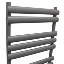 Towelrads 800mm x 500mm 1321BTU Anthracite Flat Designer Towel Radiator