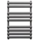 Towelrads 800mm x 500mm 1321BTU Anthracite Flat Designer Towel Radiator