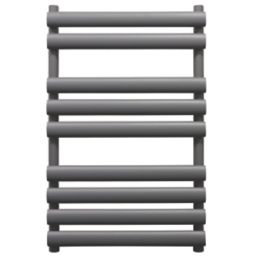 Towelrads 800mm x 500mm 1321BTU Anthracite Flat Designer Towel Radiator