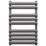 Towelrads 800mm x 500mm 1321BTU Anthracite Flat Designer Towel Radiator