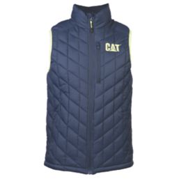CAT Insulated Body Warmer Detroit Blue Medium 38-40" Chest