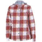 Dickies Flannel Shirt Womens Jacket Red Brick X Large 44" Chest