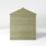 Mercia Value 7' 6" x 6' (Nominal) Reverse Apex Overlap Timber Shed