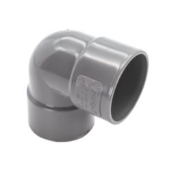 FloPlast  Bends 90° Grey 40mm 5 Pack
