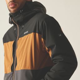 Regatta Maland Insulated  Jacket Nut Brown / Black / Ash 3X Large 59.8" Chest