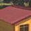 Onduline Red Corrugated Bitumen Ridge Piece 1000mm x 420mm