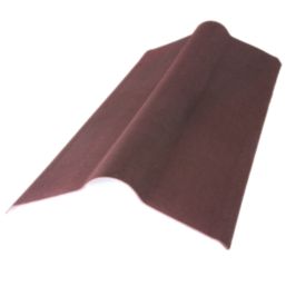 Onduline Red Corrugated Bitumen Ridge Piece 1000mm x 420mm
