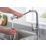Bristan Profile +  Pull-Out Kitchen Tap Chrome-Plated