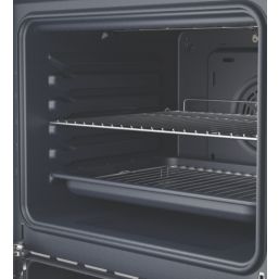 Cooke & Lewis  Integrated Fan Oven & Ceramic Hob Black