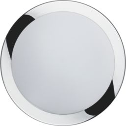 Luceco Decorative LED Indoor Bulkhead White/Chrome 15W 1300 / 1400 / 1500lm