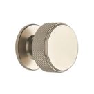 Elite Knobs & Handles Kensington Knurled Cabinet Knob Brushed Nickel 35mm