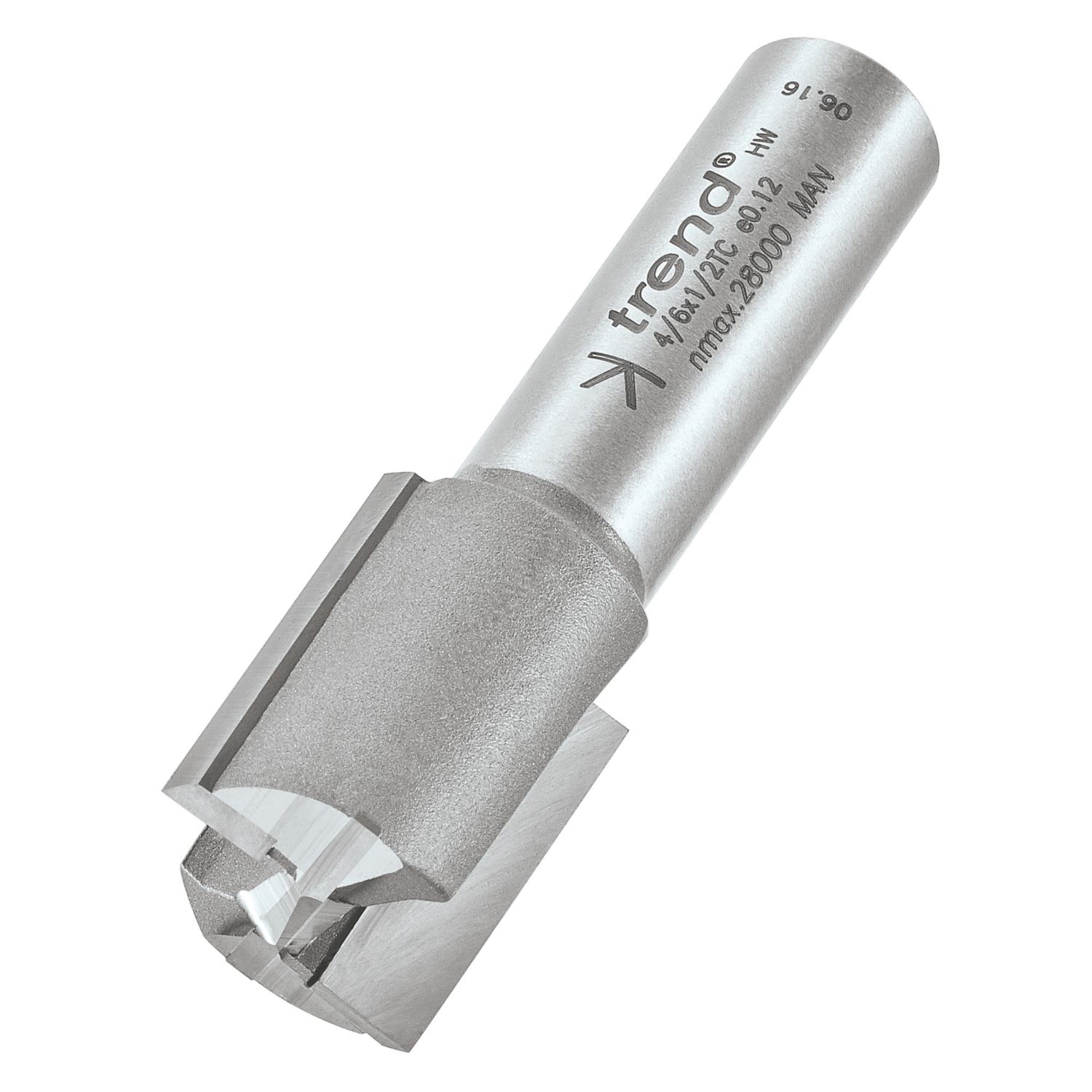 Trend 4/6X1/2TC 1/2" Straight Cutter 20mm x 25mm (333PX)