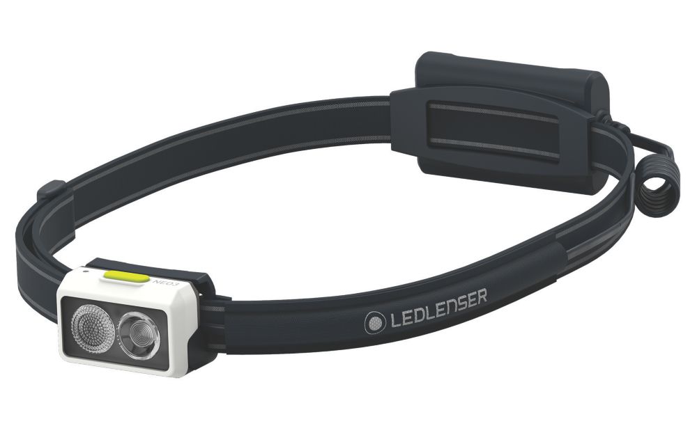 LEDlenser NEO3 Rechargeable LED Head Torch White 400lm Screwfix