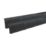 Stormguard Industrial Door Brush Seals Black 1.25m 2 Pack