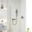Grohe Vitalio Start 110 Low Pressure Hand Shower Matt Black 110mm x 215mm