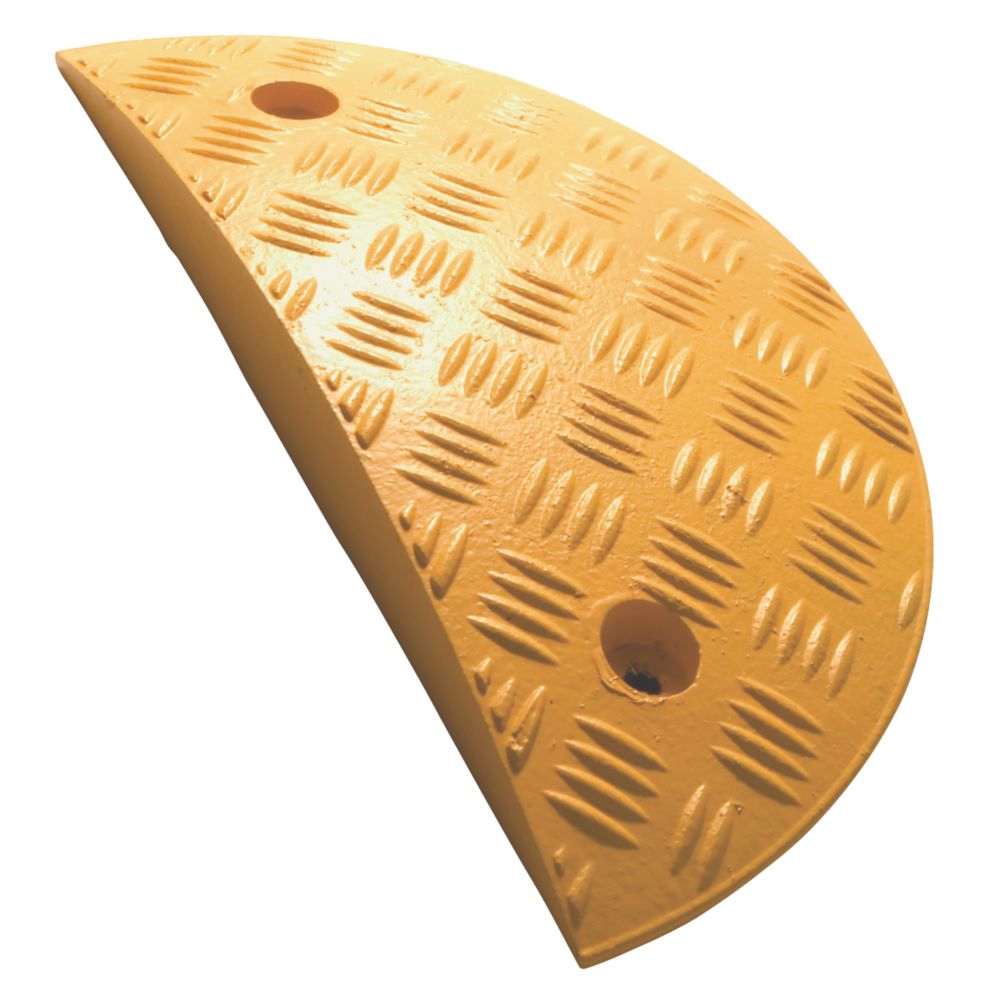 Melba Swintex Speed Ramp End Yellow 50mm - Screwfix