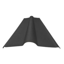 Onduline Black Corrugated Bitumen Ridge Piece 1000mm x 420mm