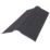 Onduline Black Corrugated Bitumen Ridge Piece 1000mm x 420mm