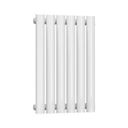 Reina Elips Single 600mm x 360mm 944BTU White Vertical Designer Radiator